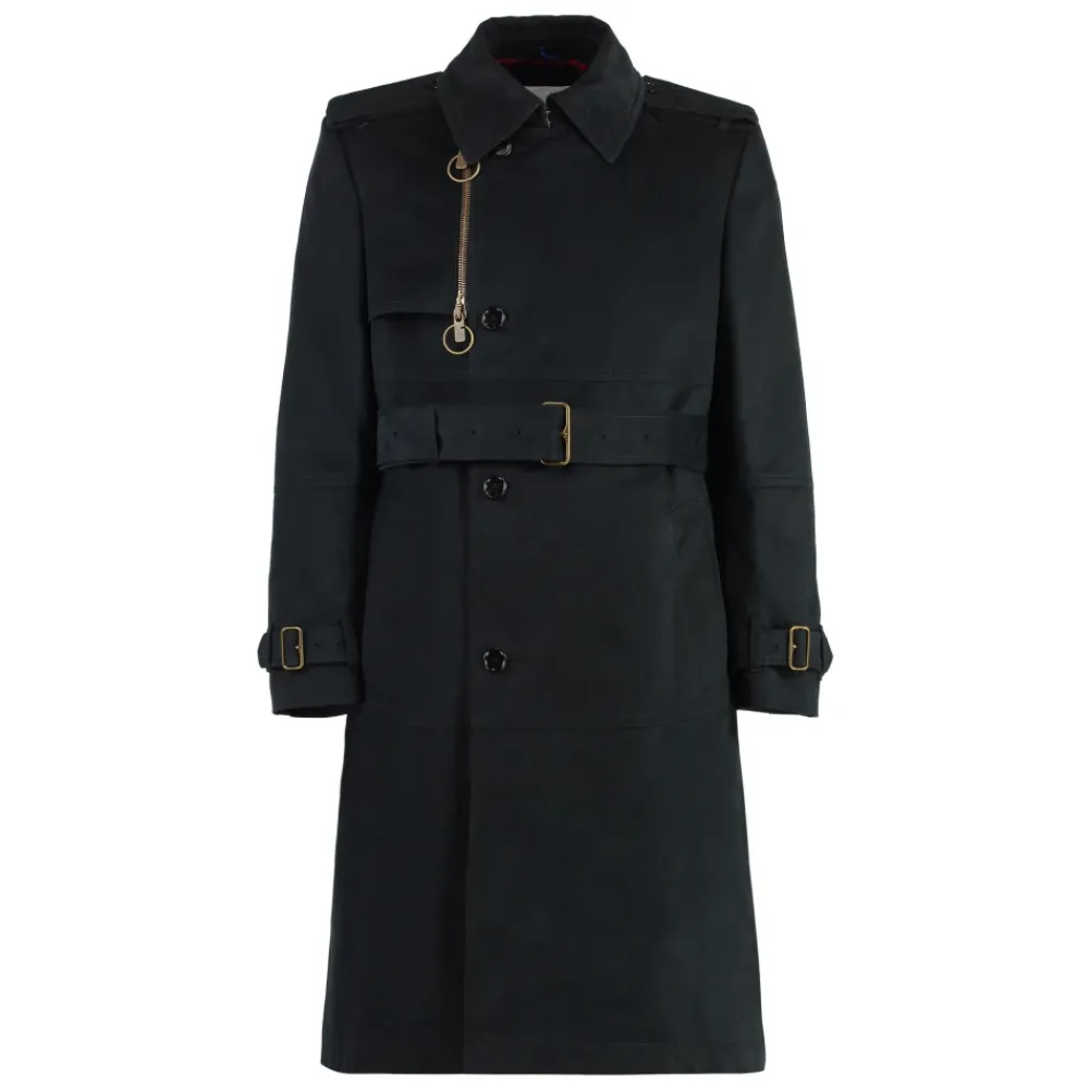 Heren Burberry Katoenen Trenchcoat