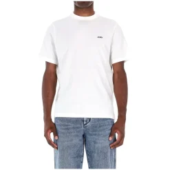 Heren Autry Shirts^Katoenen T-shirt met korte mouwen