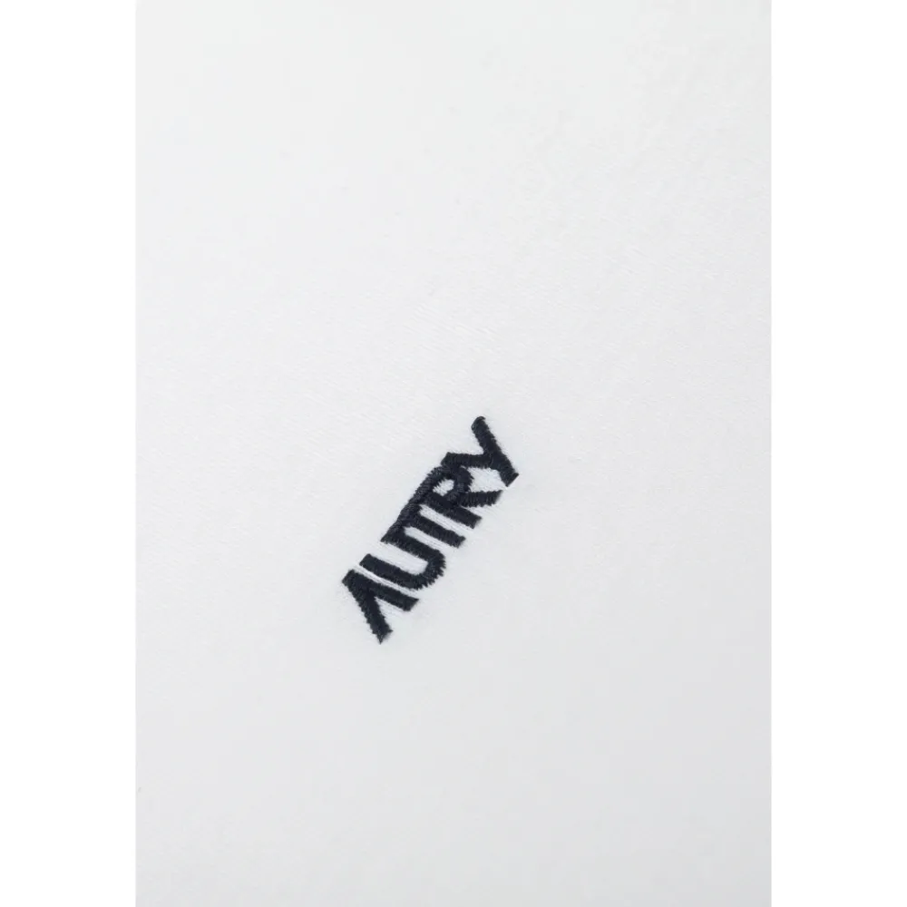 Heren Autry Shirts^Katoenen T-shirt met korte mouwen