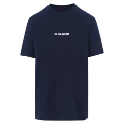 DAMES Jil Sander Shirts^Katoenen T-shirt met Logo