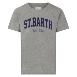 Heren MC2 Saint Barth Katoenen T-shirt met logo print