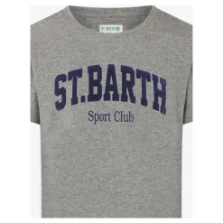 Heren MC2 Saint Barth Katoenen T-shirt met logo print