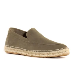 Heren Abarca Khaki e Suède Loafers