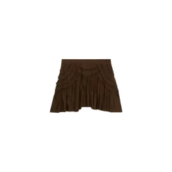 DAMES Isabel Marant Rokken^Khaki Katoen Viscose Rok