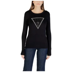 DAMES Guess Kiara Triangle Logo Sweater