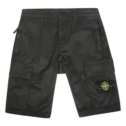 Stone Island Kinder Bermuda Shorts in Tascone Stof