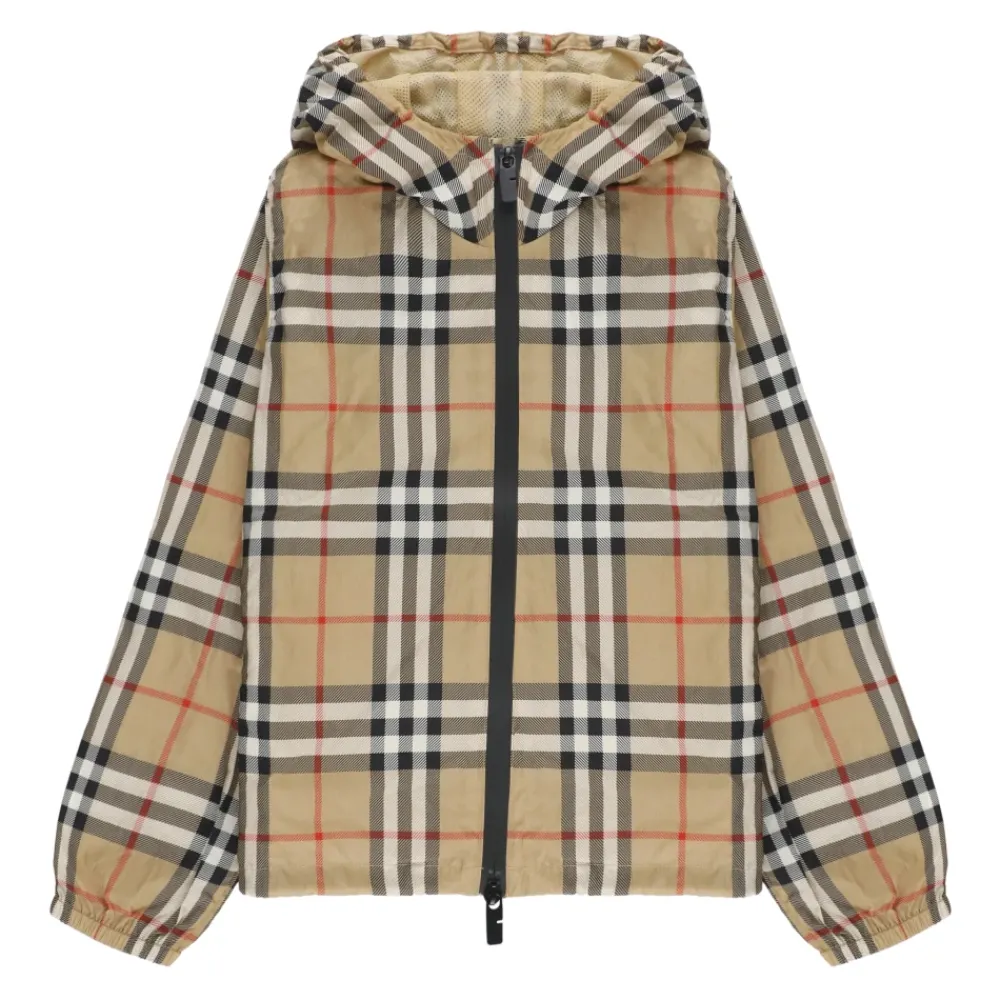 Burberry Kinderen Jas met Capuchon