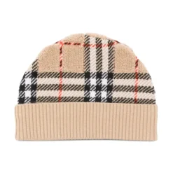 Burberry Kinderen Wol Check Muts