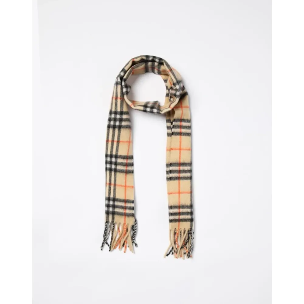 Burberry Sjaals^Kinderen Geruit Wollen Sjaal