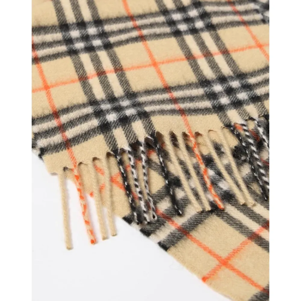 Burberry Sjaals^Kinderen Geruit Wollen Sjaal