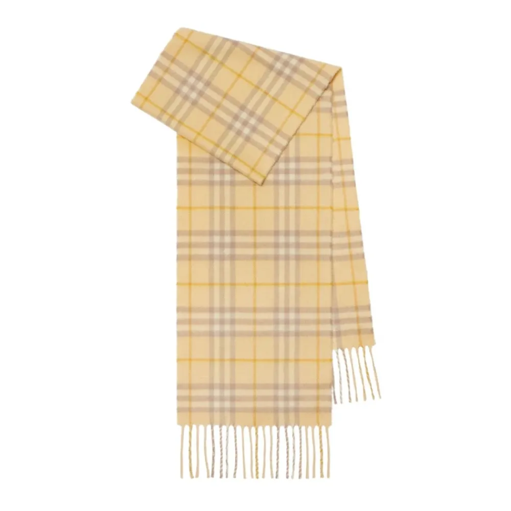 DAMES Burberry Kinderen Grijs Geruit Print Sjaal