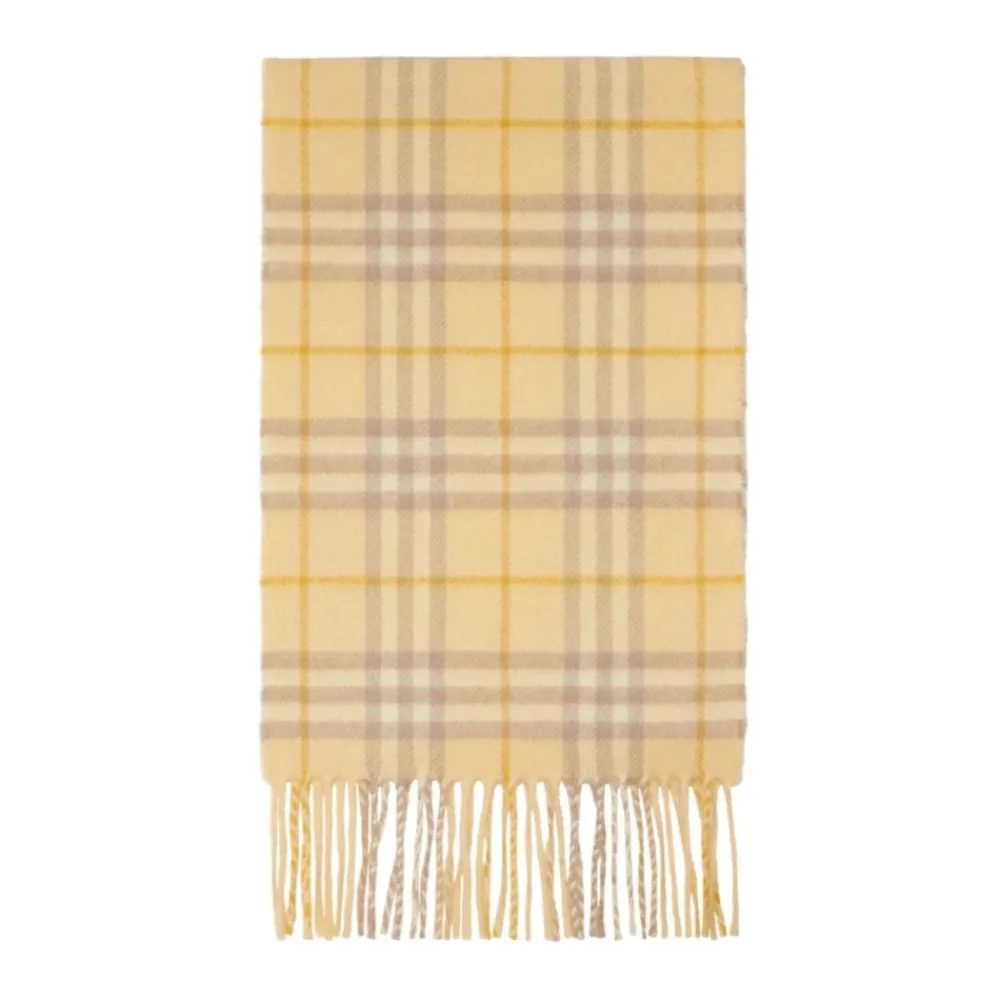 DAMES Burberry Kinderen Grijs Geruit Print Sjaal