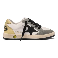 Golden Goose Kinderen Grijze Ball Star Sneakers
