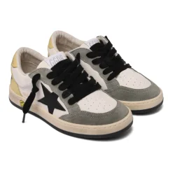 Golden Goose Kinderen Grijze Ball Star Sneakers