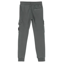 Stone Island Broeken & Jeans^Kinderen Grijze Cargo Broek Elastische Taille