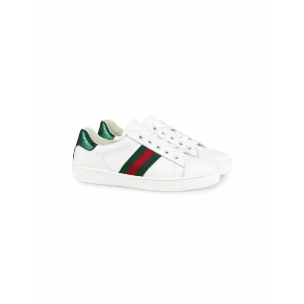 Gucci Sneakers^Kinderen te Leren Sneakers Ace