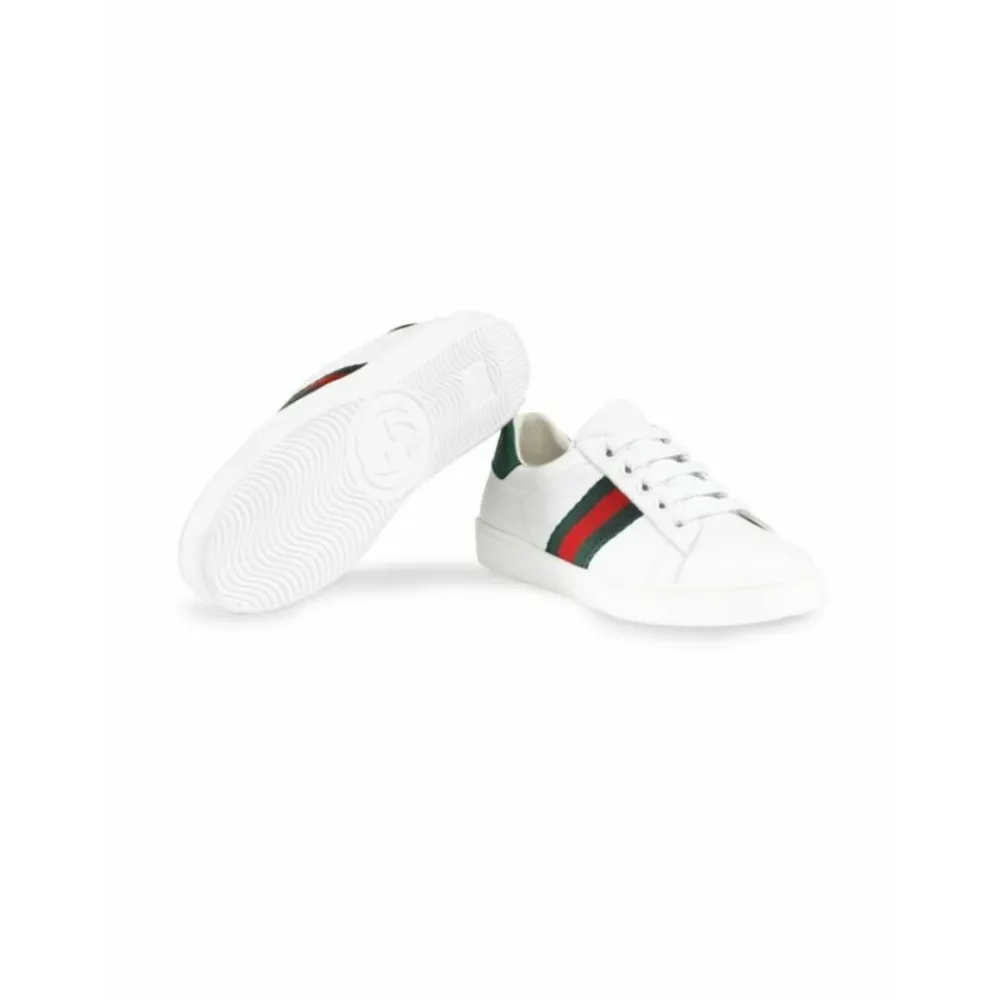 Gucci Sneakers^Kinderen te Leren Sneakers Ace