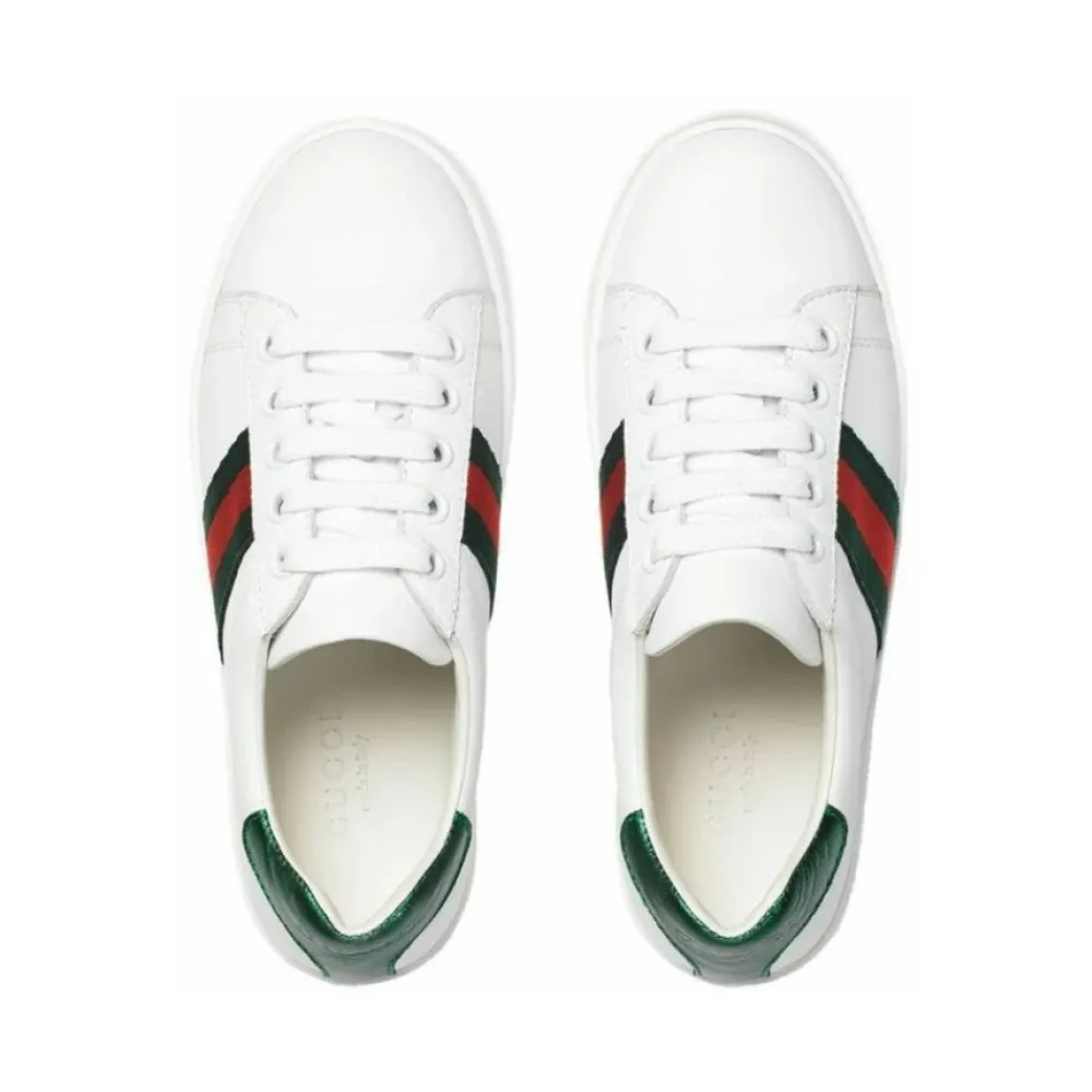 Gucci Sneakers^Kinderen te Leren Sneakers Ace