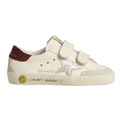 Golden Goose Kinderen Zilveren Ster Sneakers