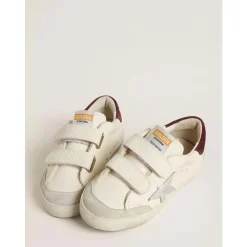 Golden Goose Kinderen Zilveren Ster Sneakers