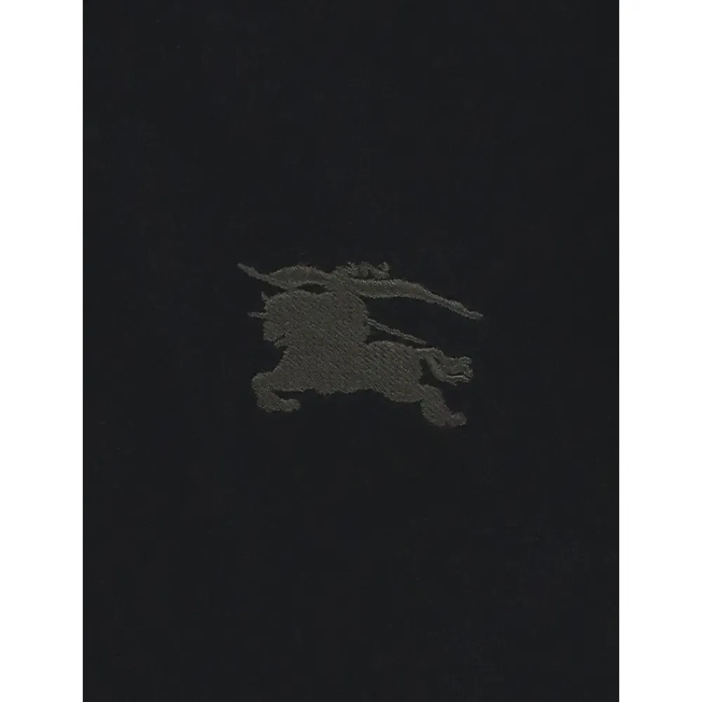 Burberry Kinderen e T-shirt met Logo Borduurwerk