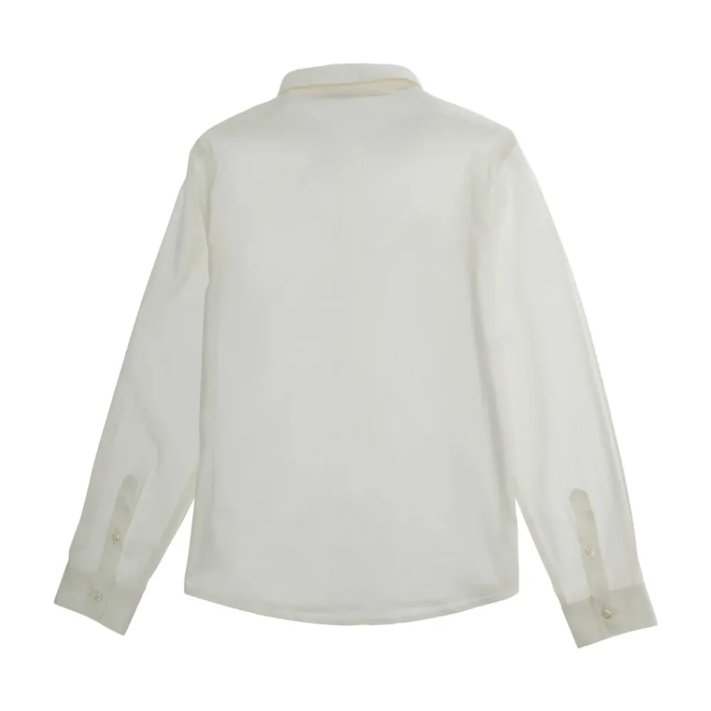 Emporio Armani Klassiek overhemd met kraag en logo