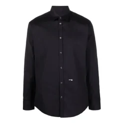 Heren Dsquared2 Overhemden^Klassiek Overhemd Verhoog Stijl