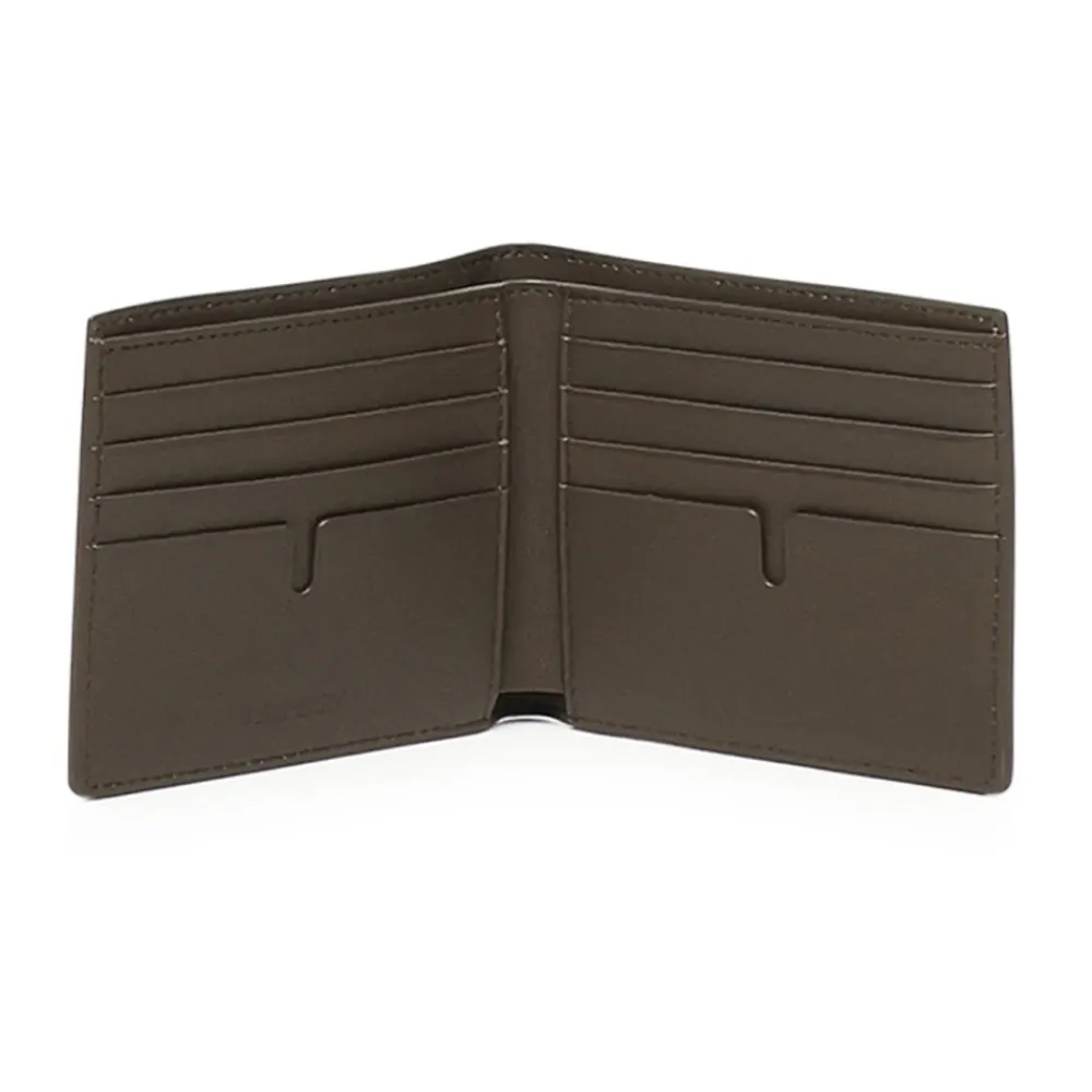 Heren Burberry Klassieke Beige Portemonnee met Kaartsleuven