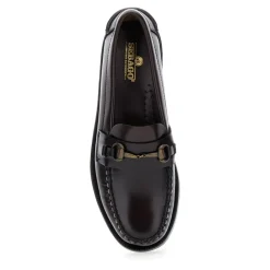 DAMES Sebago Loafers^Klassieke Bordeaux Platte Schoenen voor Vrouwen