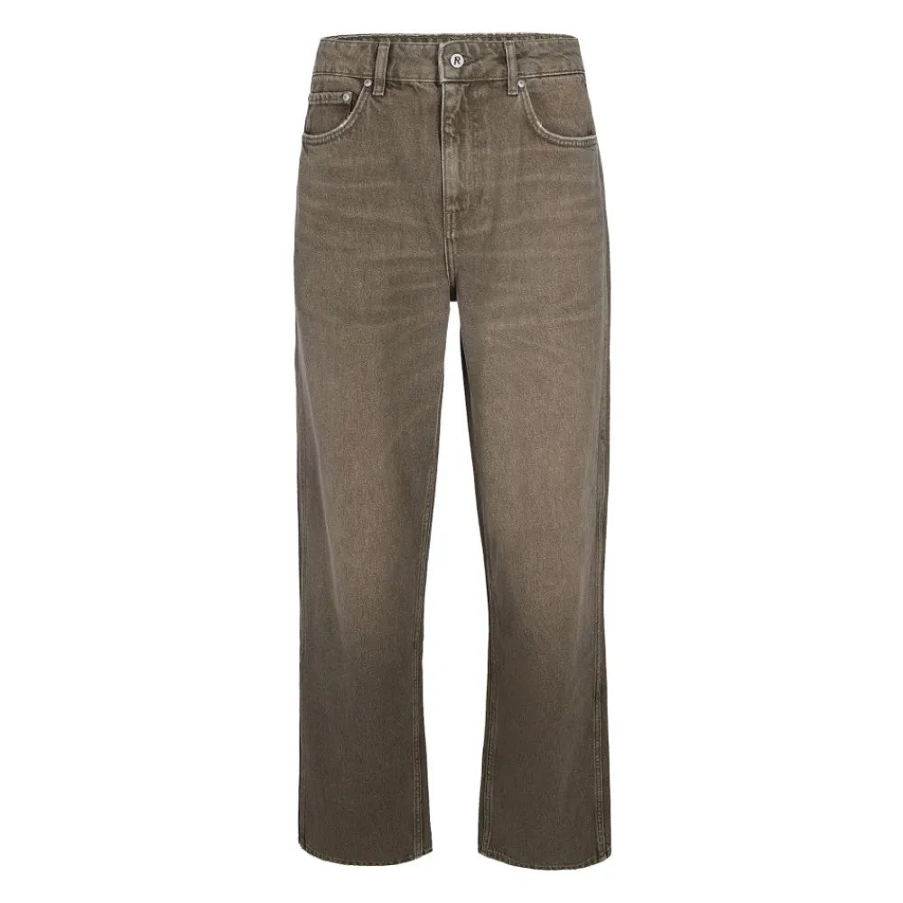 Heren REPRESENT Jeans^Klassieke Denim Jeans met Logo Borduursel