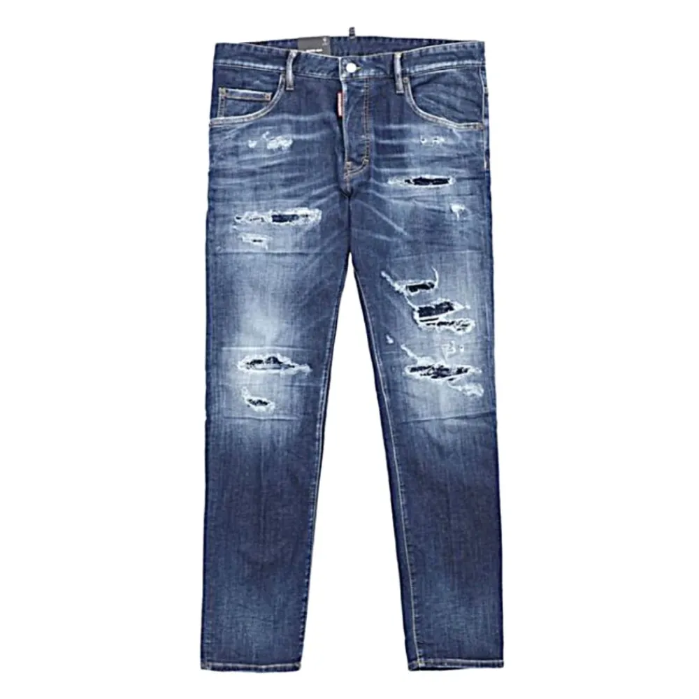 Heren Dsquared2 Jeans^Klassieke Denim Jeans voor Mannen