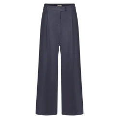 DAMES Seductive Klassieke Donkere Wijde Pijp Broek