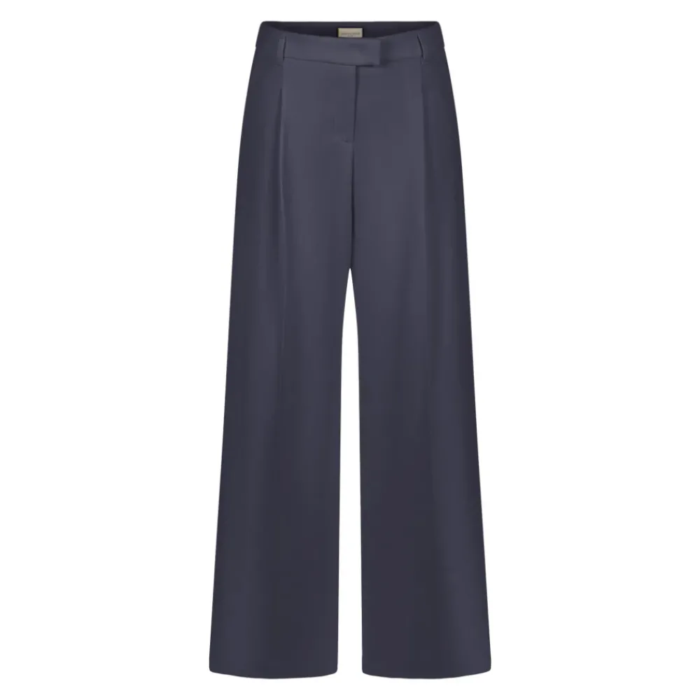 DAMES Seductive Klassieke Donkere Wijde Pijp Broek