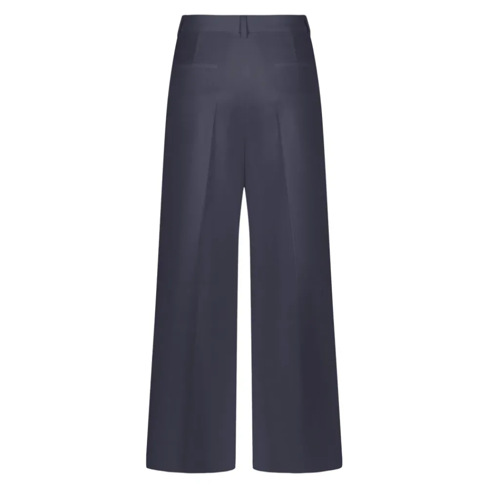 DAMES Seductive Klassieke Donkere Wijde Pijp Broek