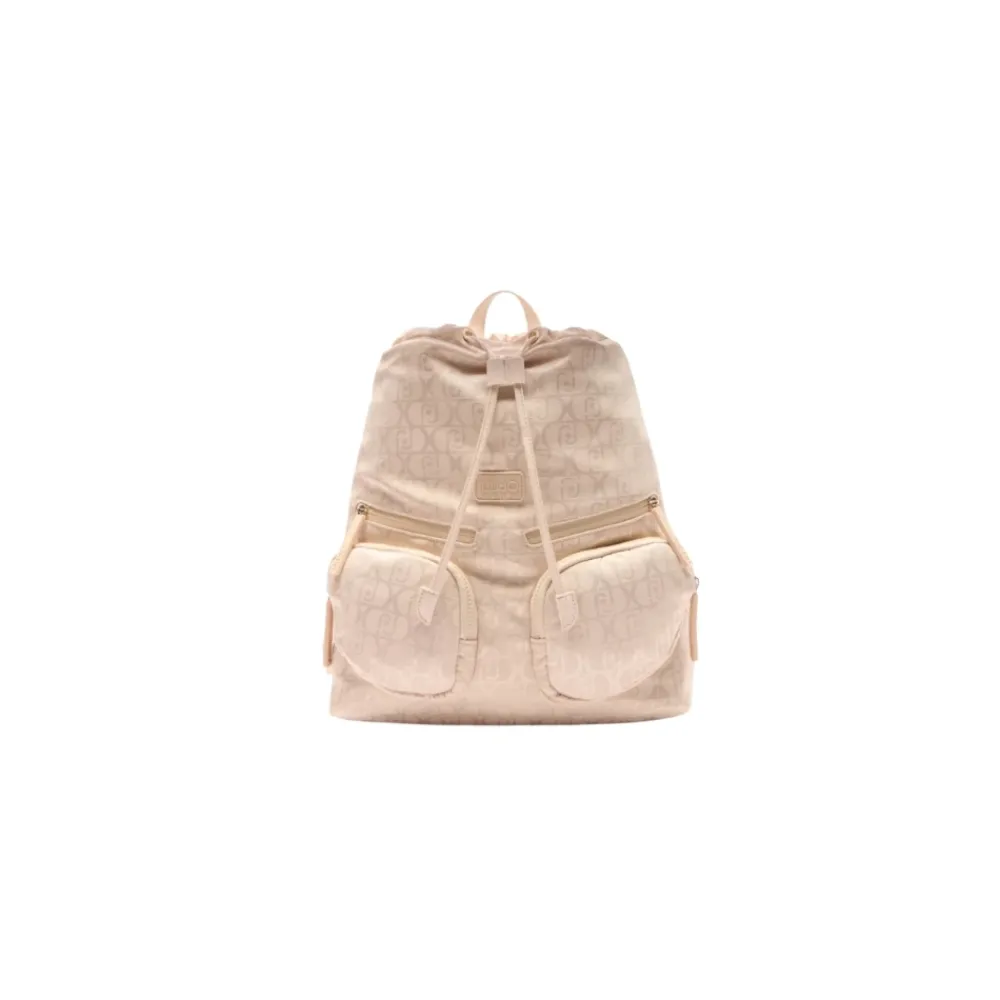 DAMES Liu Jo Klassieke Gouden Rugzak van Kunstleer