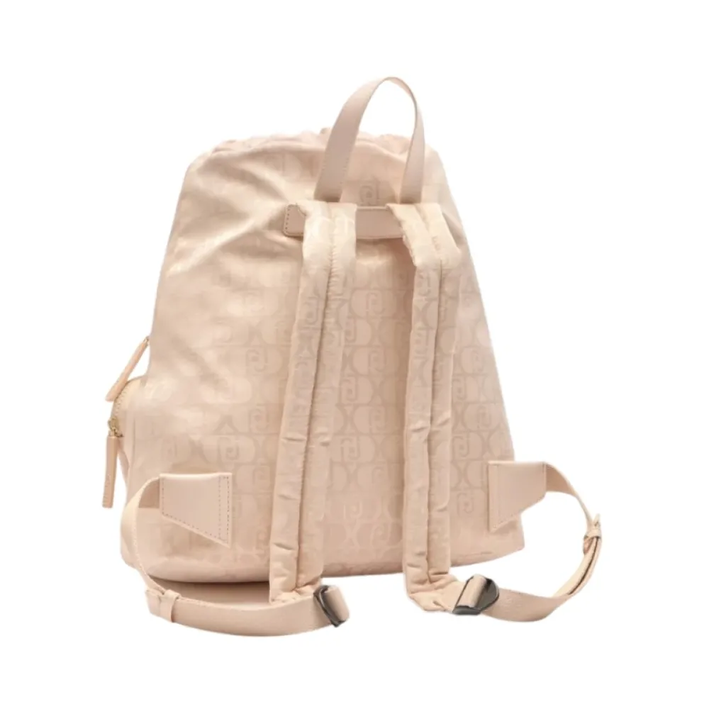 DAMES Liu Jo Klassieke Gouden Rugzak van Kunstleer