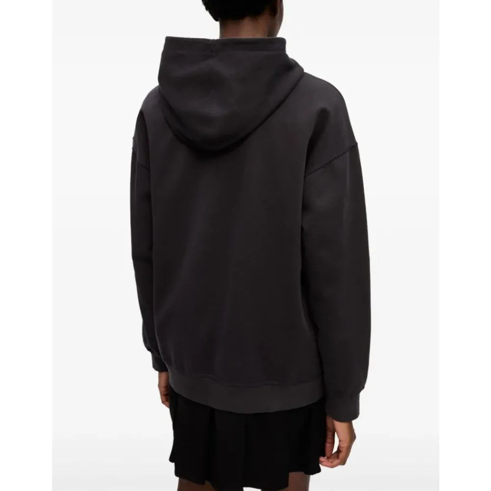 DAMES Ganni Klassieke Grijze Hoodie Trui