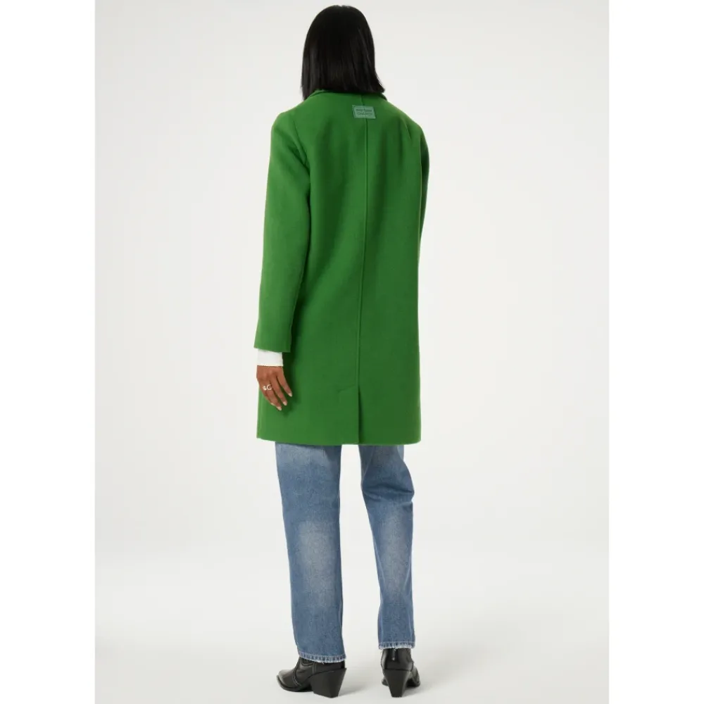 DAMES FABIENNE CHAPOT Klassieke Jas met Hartspeld