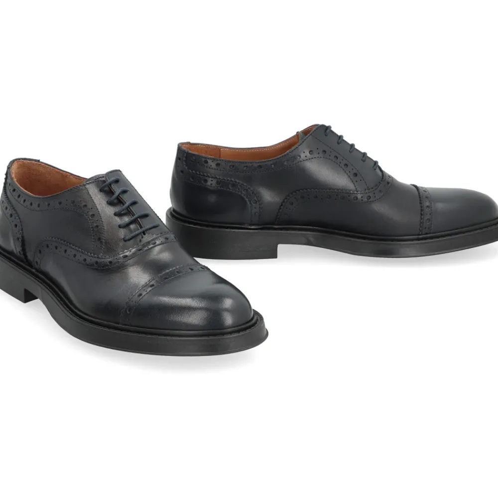 Heren Bruno Magli Instappers & Slip Ons^Klassieke Leren Brogue Veterschoenen