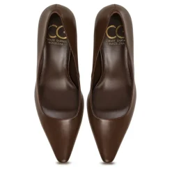 DAMES Cesare Gaspari Pumps^Klassieke leren pumps - Donker