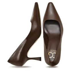 DAMES Cesare Gaspari Pumps^Klassieke leren pumps - Donker
