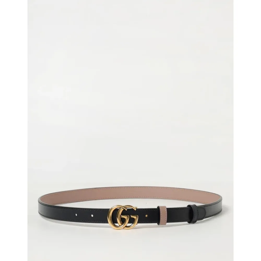 DAMES Gucci Riemen^Klassieke Leren Riem met Gesp