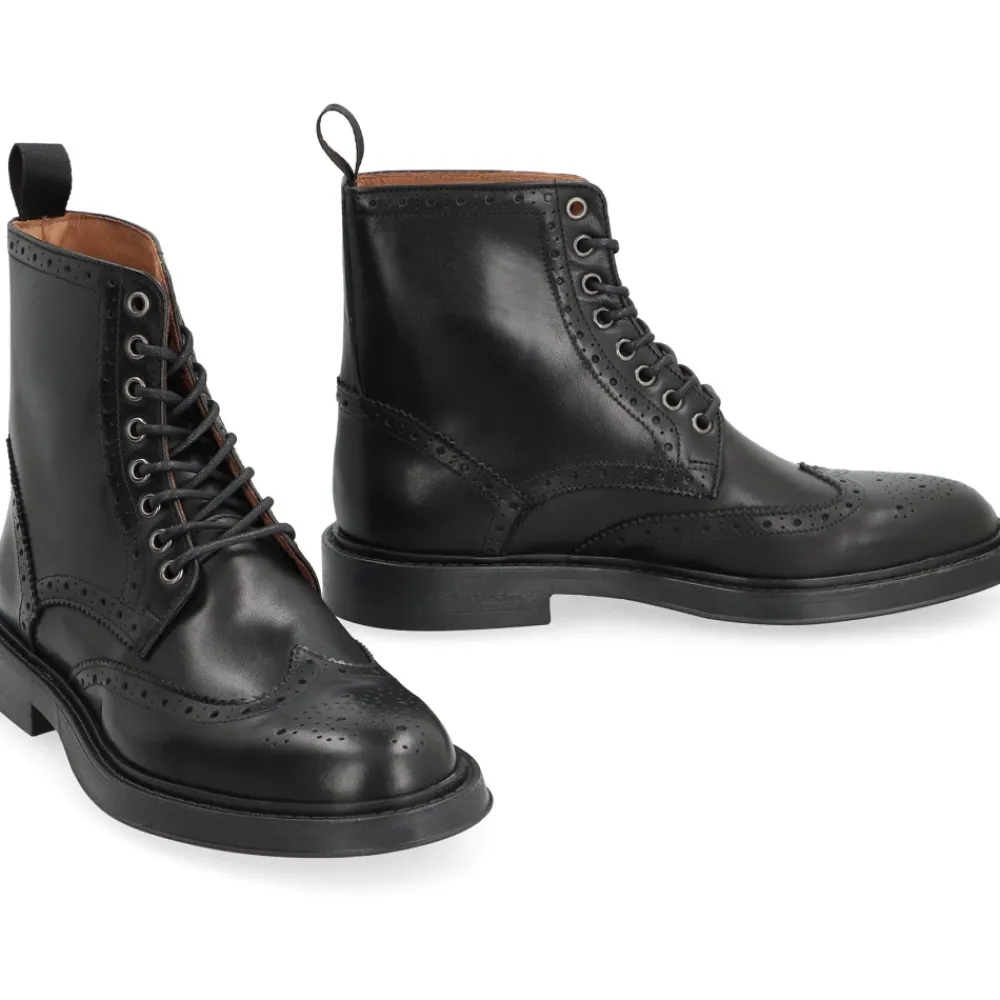 Heren Bruno Magli Klassieke Leren Veterschoenen