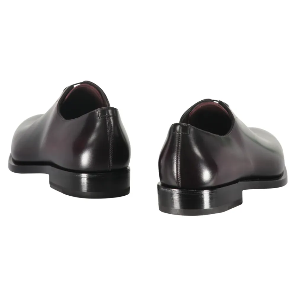 Heren Ferragamo Klassieke leren veterschoenen