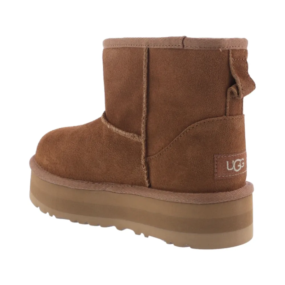 UGG Laarzen^Klassieke Mini Platform Chestnut Kinderlaarzen