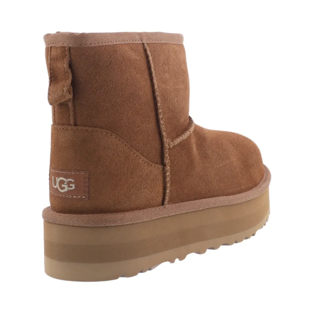 UGG Laarzen^Klassieke Mini Platform Chestnut Kinderlaarzen