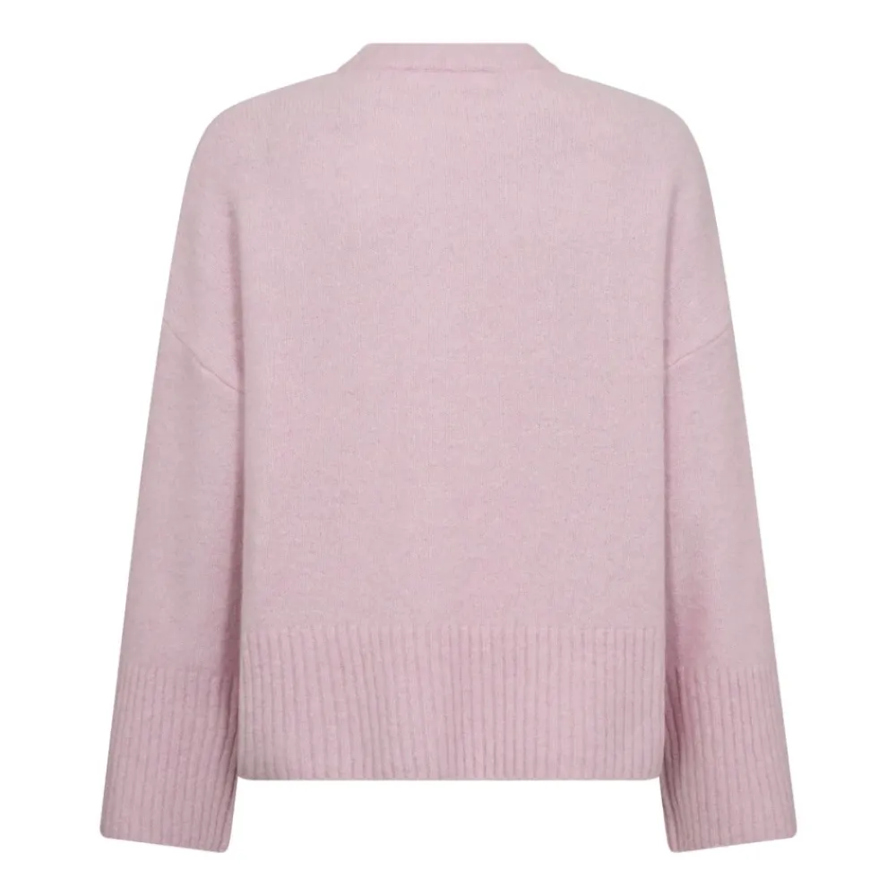 DAMES Co'Couture Truien & Vesten^Klassieke O-Neck Wollen Trui