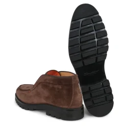 Heren Santoni Laarzen^Klassieke Suede Chukka Boot