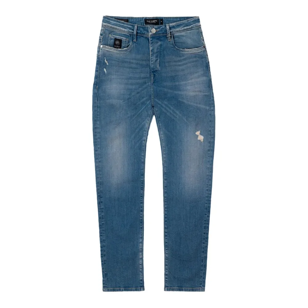 Heren Elias Rumelis Jeans^Klassieke Used-Look Jeans