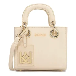 DAMES Kazar Heuptassen^Kleine leren tas met handvatten